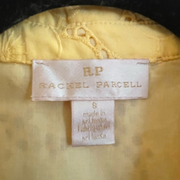 Rachel Parcell Cotton Eyelet Shirtdress sz Small - Picture 5 of 7